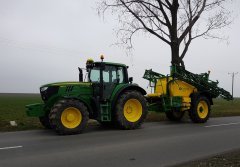 John Deere 6150M & 740i