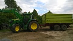 John Deere 6150M & Conow TMK16