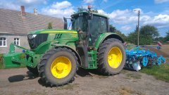 John Deere 6150M & Lemken Rubin 9/300