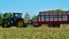 John Deere 6150M & Pottinger