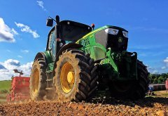 John Deere 6150M + vederstat rapid super xl