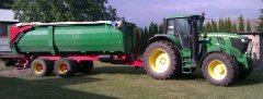 John Deere 6170M i Pronar