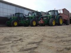 John Deere 6170M & John Deere 7430 & John Deere 6830