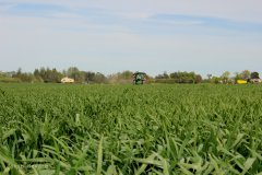 John Deere 6190R & AMAZONE