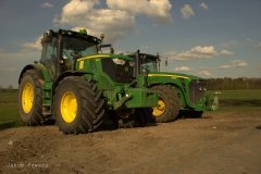 John Deere 6190R i 8430