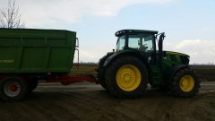 John deere6170r + pronar