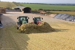 John Deere 7230R + Massey Ferguson 7620