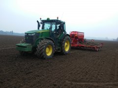 John Deere 7250r + Horsch Pronto 6dc