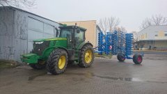 John Deere 7260R + Lemken Rubin 9