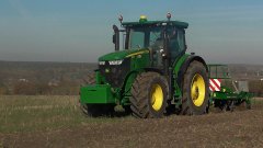 John Deere 7290R + Great Plains DTX300 - Uprawa bezorkowa 2015