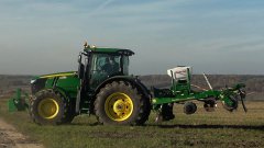 John Deere 7290R + Great Plains DTX300 - Uprawa bezorkowa 2015