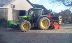 JD 6430 Premium + KUHN 303HR + Amazone D7