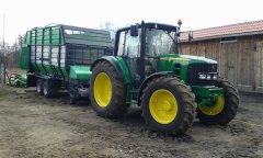John Deere 6230 & Deutz Fahr FE 6.37 c
