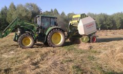 John Deere 6230 \u0026 claas variant 280