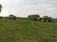 John Deere 6330 + Strautmann
