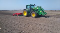 John Deere 6430 i Unia Max 4m