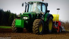 John Deere 6430 Premium & Amazone + Pottinger Vitasem 302