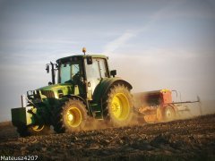 John Deere 6430 Premium & Amazone + Pottinger Vitasem 302