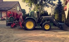 John Deere 6430 Premium & ARES XLP+POLONEZ