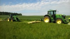 John Deere 6430 with John Deere 170m