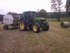 John Deere 6600 & Claas Variant 280