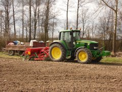 John Deere 6630 + Ares + Poznaniak