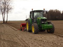 John Deere 6630 + Ares +Poznaniak