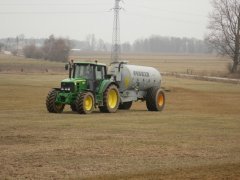 John Deere 6630 i Joskin 10000 ME