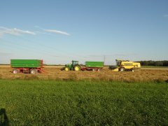 John Deere 6630 i Pronar PT 512