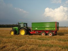 John Deere 6630 i Pronar PT512