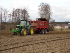 John Deere 6630 i Ursus N-270