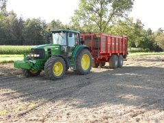 John Deere 6630 i Ursus N-270