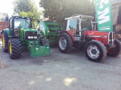 John Deere 6630 & MF 3080