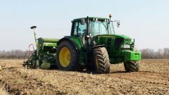 John Deere 6630 Premium+Amazone AD303-Kg303