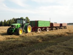 John Deere 6630 & Przyczepy