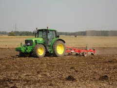 John Deere 6630 + Unia Tur R40 4+1