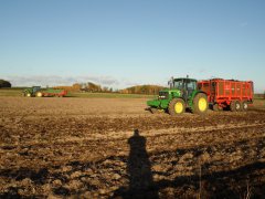 John Deere 6630 + Ursus N-270