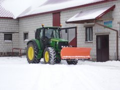 John Deere 6630 z pługiem Inter-Tech