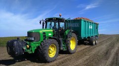 John Deere 6930 i rozrzutnik Camara