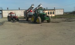 John Deere 6930 +  Kuhn Oceanis i Ursus 912