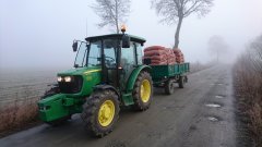 John Deere 5065E+Sanok D35 M