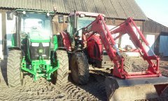 John Deere 5075m, Zetor Forterra 9641