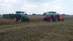 John Deere 5080M & Pronar T653/1 , Zetor 8441 & Warfama Z-543