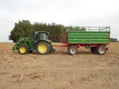 John Deere 5080R i Warfama T-670