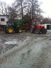 John Deere 5085M & Ursus Mido 5524