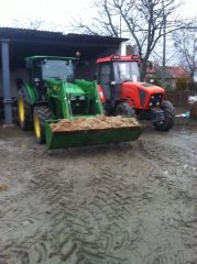 John Deere 5085M & Ursus Mido 5524