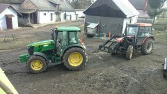 John Deere 5100M & Zetor 6340