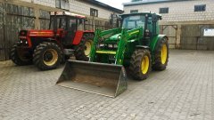 John Deere 5100R i Zetor 14245