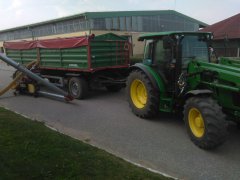 John Deere 5115M & Kogel