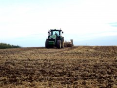 John Deere 8360r i horsch tiger4as